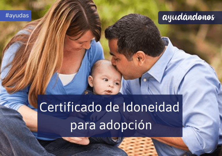 Certificado de Idoneidad para adopción