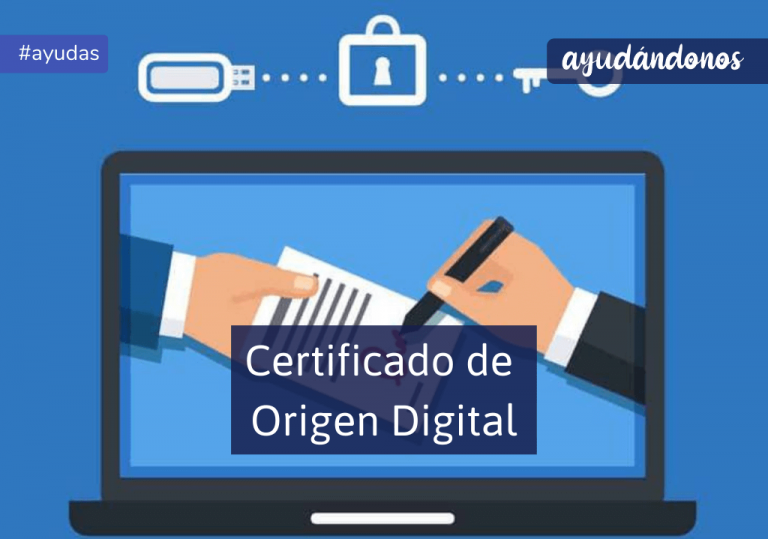 certificado de origen digital