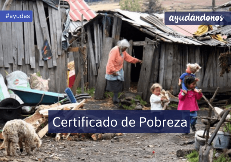 Certificado de pobreza