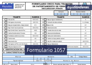 Formulario 1057