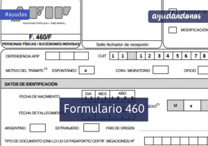 Formulario 460