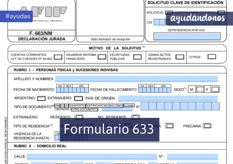 Formulario 633
