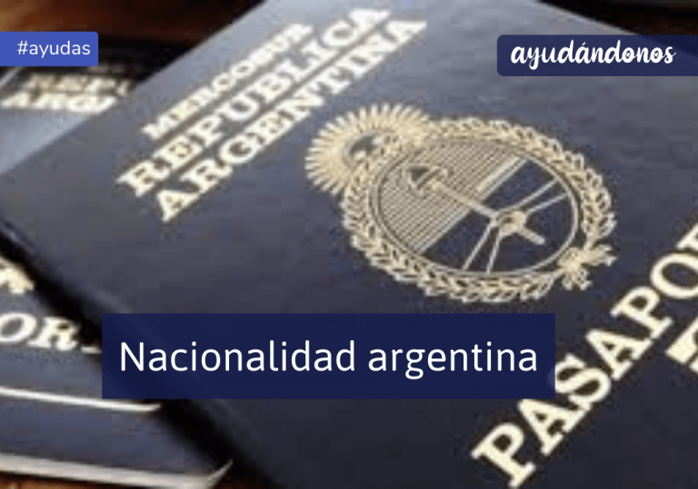 Nacionalidad argentina