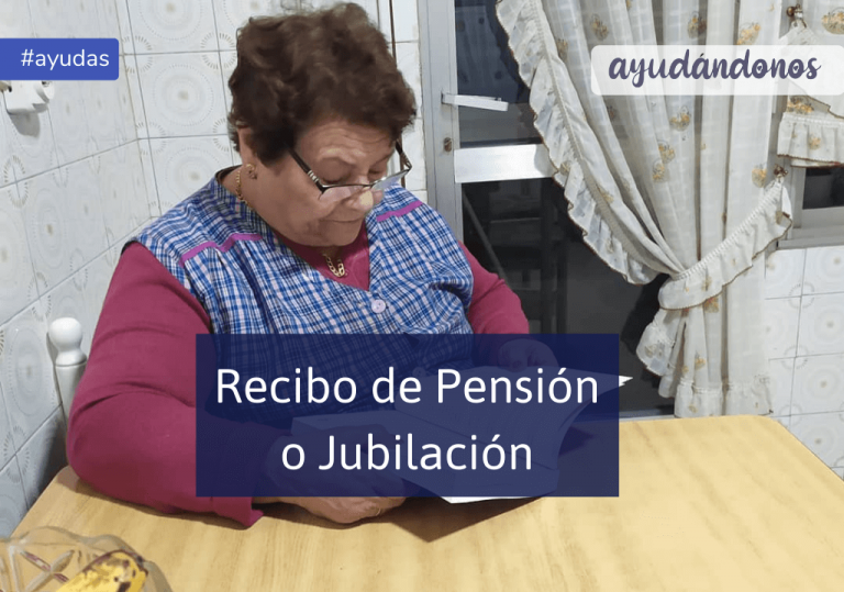 Recibo de Pensión o Jubilación
